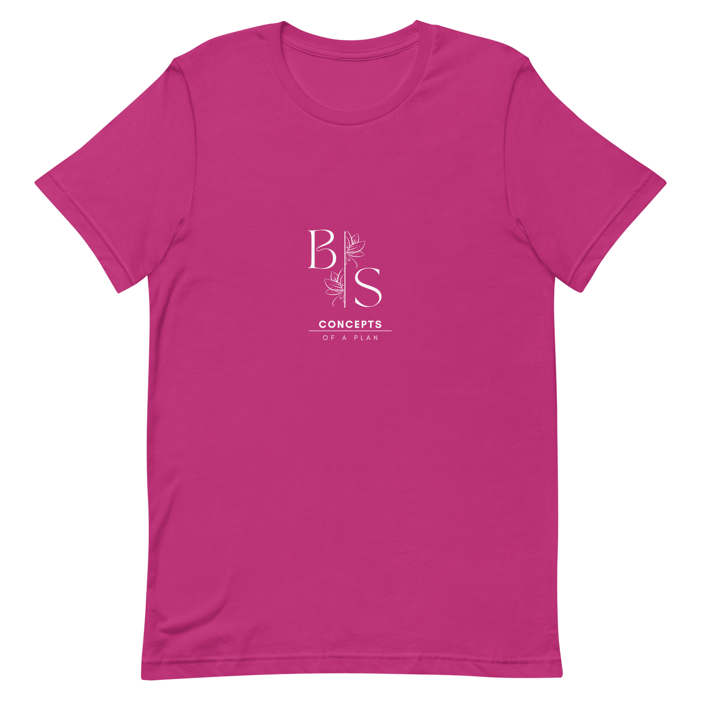 BS Concepts of a Plan Unisex t-shirt