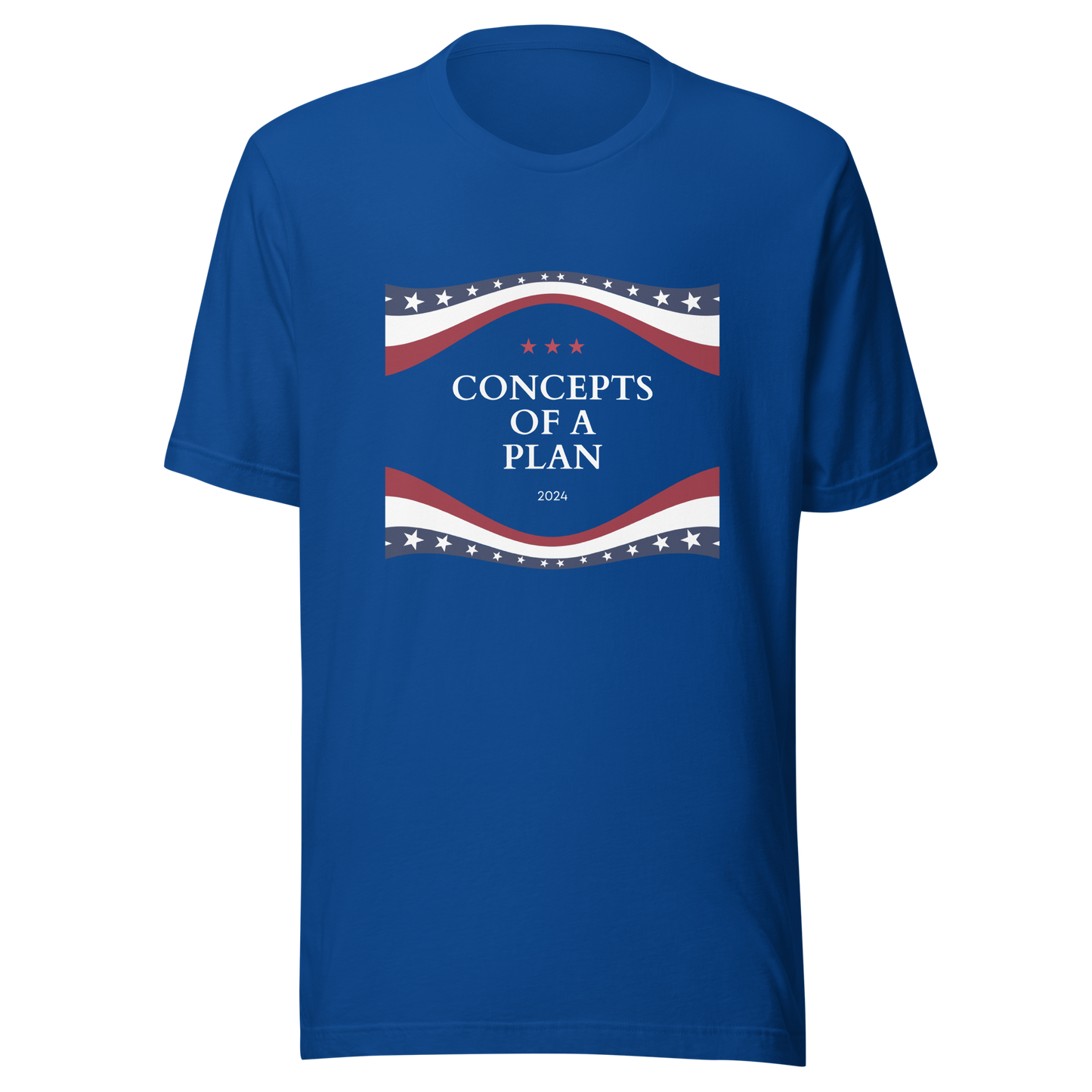 Concepts of a Plan 2024 Unisex t-shirt